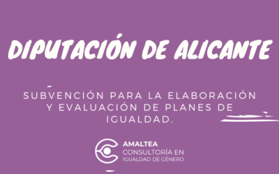 Subvención para la elaboración y evaluación de planes de igualdad.