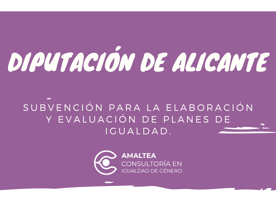 Subvención para la elaboración y evaluación de planes de igualdad.